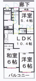 【間取り】 | キャニオンマンションひばりヶ丘 | キャニオンマンションひばりヶ丘