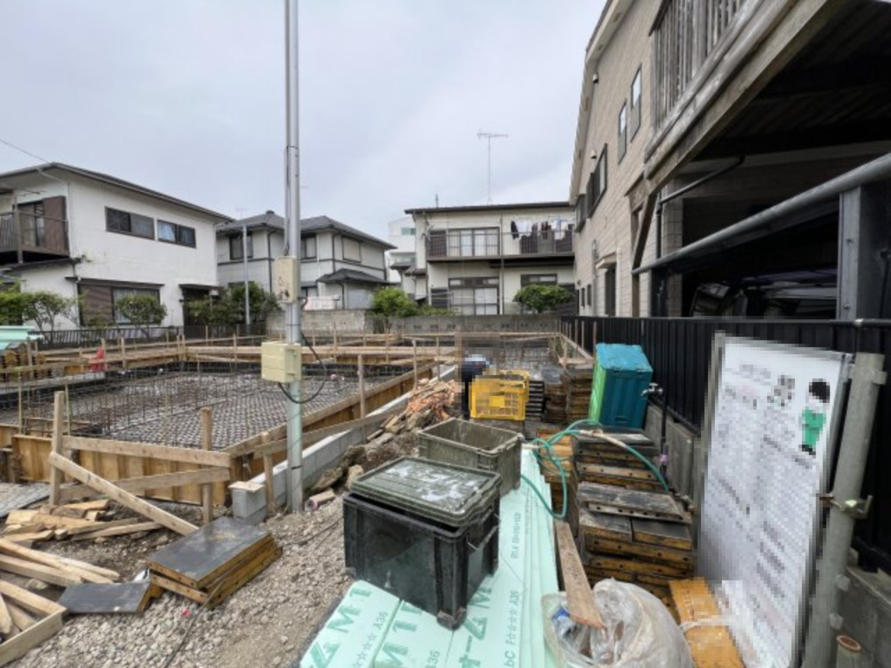 海まで徒歩12分！3階建ての海近住宅の外観|3号棟