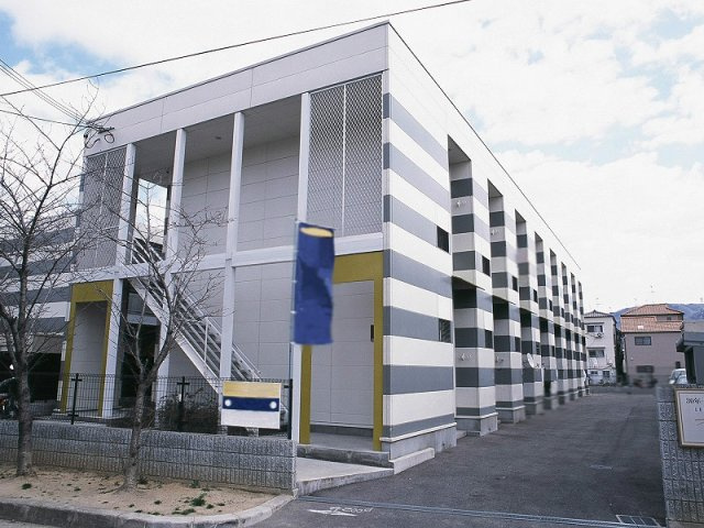 レオパレス夢２番館の外観|きれいな外観です