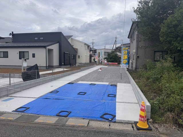 リーブルガーデン．S　鴻巣新井　の駐車場|２号棟現地駐車場（2025年10月06日）撮影