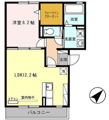 【間取り】 | ヴィーブル伏尾