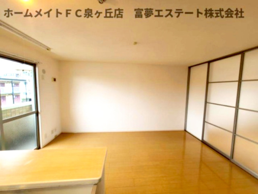 【居間・リビング】 | ヴィーブル伏尾 | リビングと洋室の戸を閉めたとき