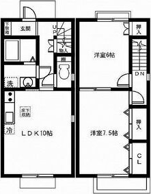 Southern Cross　　　刈谷市近郊の賃貸はクラスホームの間取り