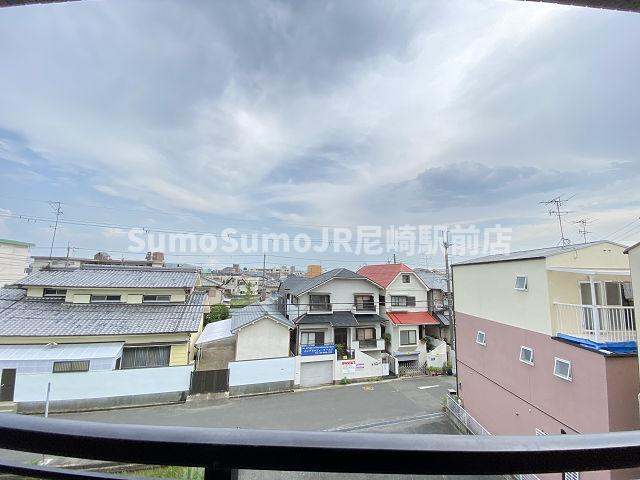 尼崎市武庫之荘４丁目の賃貸マンションの展望