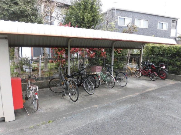 浜松市中央区豊町の中古マンションの駐輪場