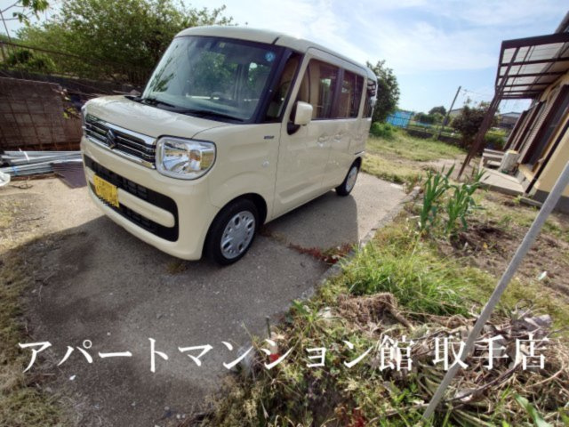 上曽根戸建の駐車場