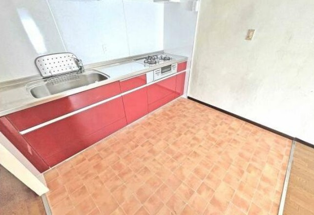 【中古マンション】かわつるグリーンタウン新鶴18号棟のキッチン