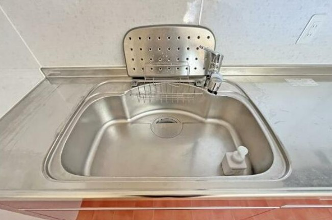 【中古マンション】かわつるグリーンタウン新鶴18号棟のキッチン|シンクです！