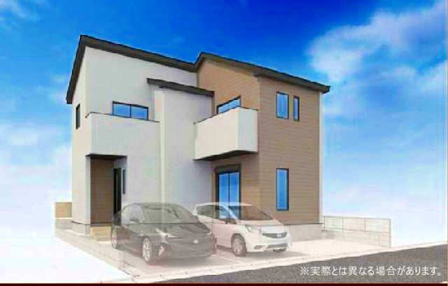 三鷹市大沢５丁目 京王線 西調布駅 新築戸建ての外観パース