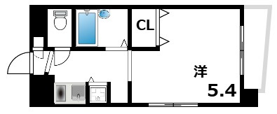 クレール御影の間取り