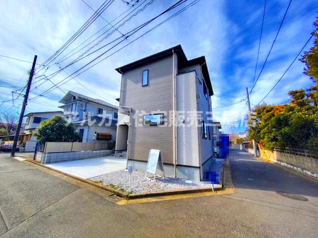 【内覧動画公開中！】三鷹市大沢５丁目 京王線 西調布駅 新築戸建ての前面道路含む現地写真