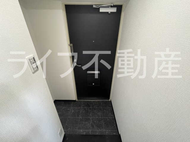 木の国ハイツの玄関