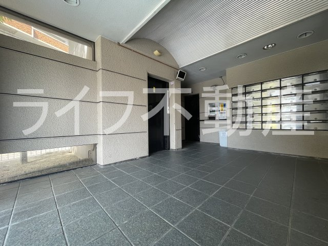 木の国ハイツのロビー