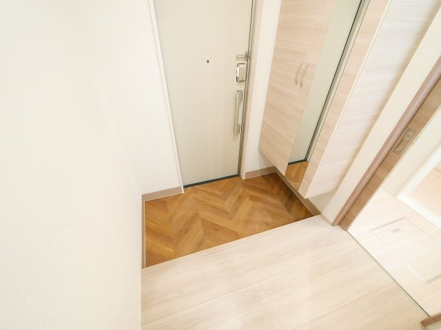 エスタールオーデンの玄関|ゆったりとした玄関です