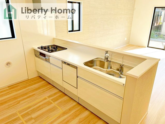 水戸市酒門町15期　新築戸建　2号棟のキッチン