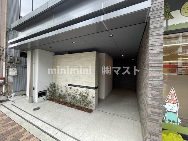 アーバネックス大阪城北のエントランス