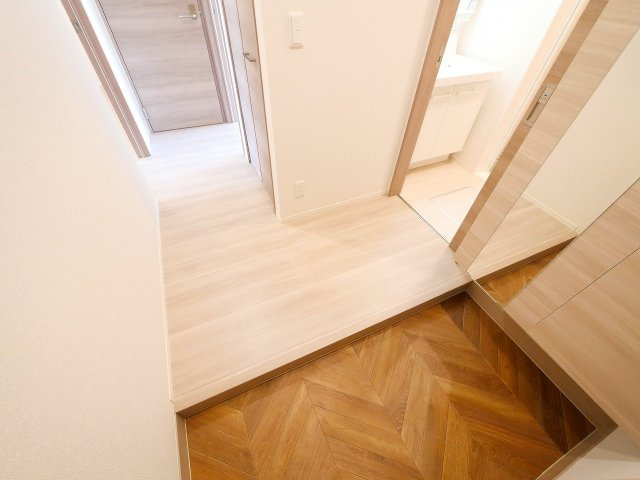 エスタールオーデンの玄関|落ち着いた玄関です