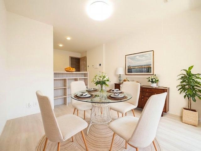 エスタールオーデンの居間・リビング|CGで家具等を配置したもので家具等は含まれません