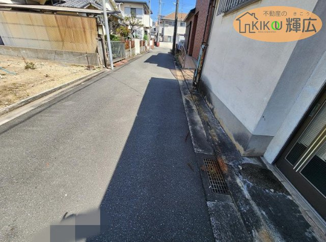 高砂市時光寺町　土地の前面道路含む現地写真