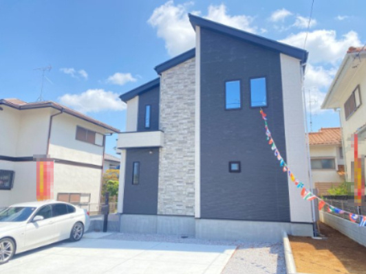 祝　成約済み　八王子市　北野台　新築戸建て　２１期の外観|～仲介手数料無料☆八王子ひなた不動産～　八王子市北野台　新築戸建て