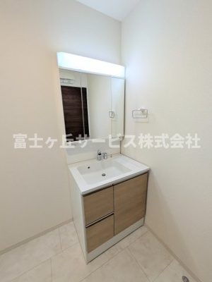 【独立洗面台】 | 豊橋市二川町 新築一戸建て 1号棟 | 独立洗面台です