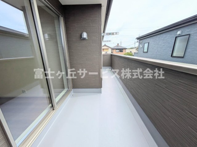 【バルコニー】 | 豊橋市二川町 新築一戸建て 1号棟 | バルコニーです