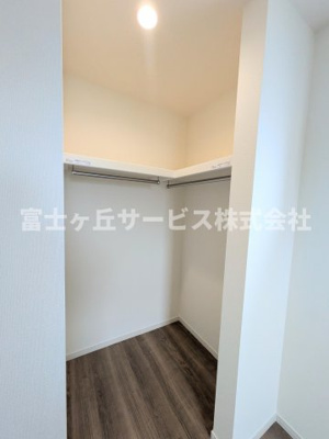 【収納】 | 豊橋市二川町 新築一戸建て 1号棟 | ウォークインクローゼットです
