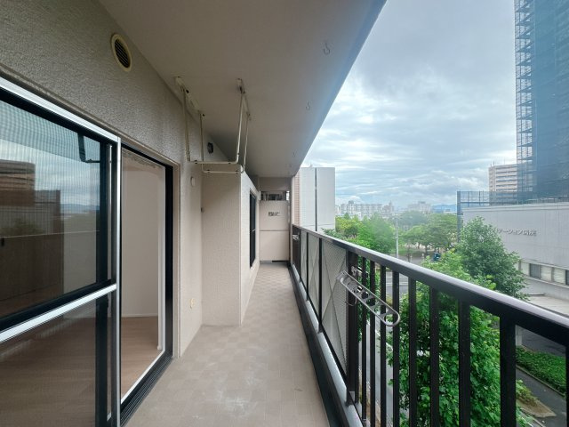 【バルコニー】 | アーベインルネス大手町☆仲介手数料無料☆ | 眺望や景観は実際にご確認ください♪