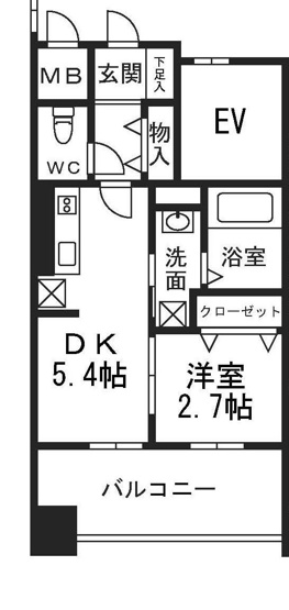 【間取り】 | モダンパラッツォ大濠Nord | 現況優先。