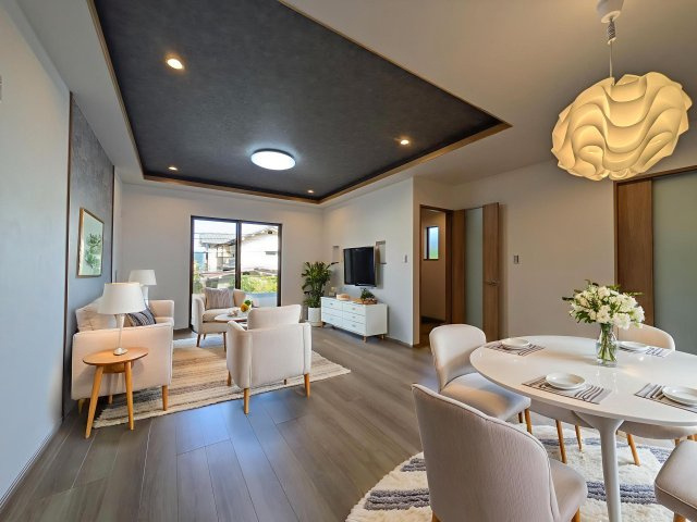 【居間・リビング】 | ☆CGでバーチャルホームステージングしています。
