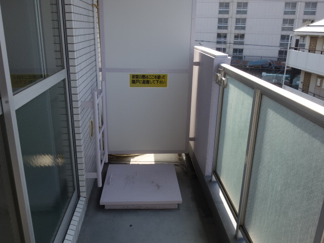 コパンジューヌⅢのバルコニー