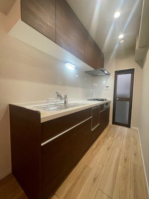 三旺マンション第三本山のキッチン|お料理しやすいキッチンです