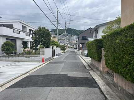 西区井口４丁目の周辺