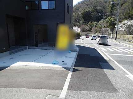 広島市東区馬木１丁目No.Bの前面道路含む現地写真