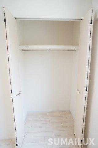 合志市須屋のアパートの収納