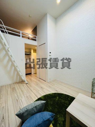 仲介手数料０円！Haus　Ruhe　高畑の居間・リビング