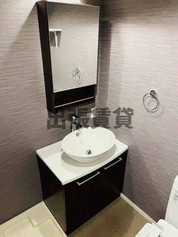 仲介手数料０円！Haus　Ruhe　高畑の洗面所