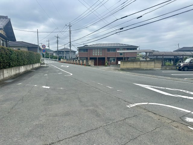 【土地】高崎市寺尾町の前面道路含む現地写真|前面道路の写真になります♪