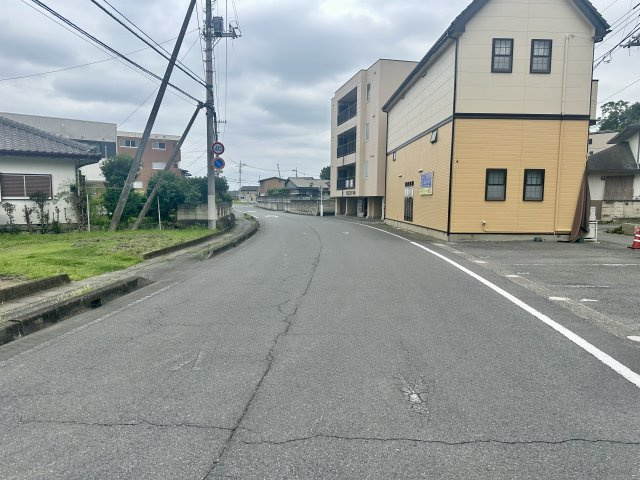 【土地】高崎市寺尾町の前面道路含む現地写真|前面道路の写真となります♪
