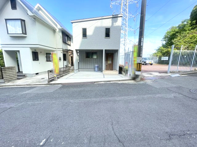 西区新庄町　№33850の前面道路含む現地写真|前面道路6.4m