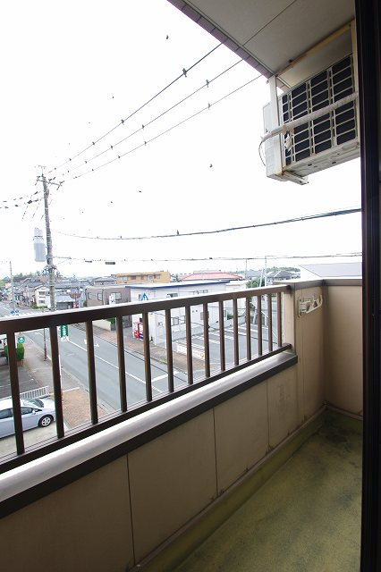 フローラ湖東のバルコニー