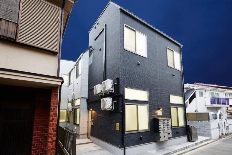 板橋区大谷口１丁目のアパートの外観