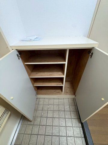ライオンズマンション神戸明泉寺の収納|大きなものも収納できそうです