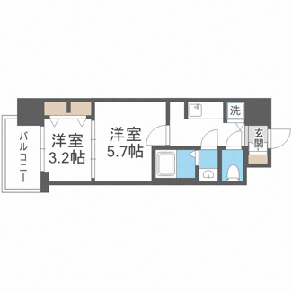 【間取り】 | S-RESIDENCE日本橋Qualier
