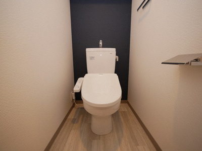 【トイレ】 | S-RESIDENCE日本橋Qualier | 落ち着いた空間のトイレです