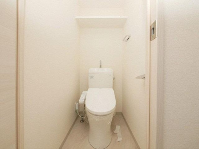 【トイレ】 | ファステート難波WESTディオン | 落ち着いた空間のトイレです