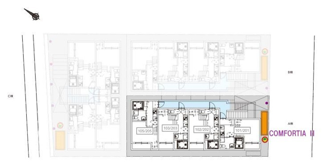 【その他共用部分】 | HPに初期費用掲載！「プライスホーム」で検索！COMFORTIA Ⅱ
