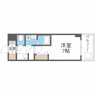 【間取り】 | S-RESIDENCE難波大国町Deux