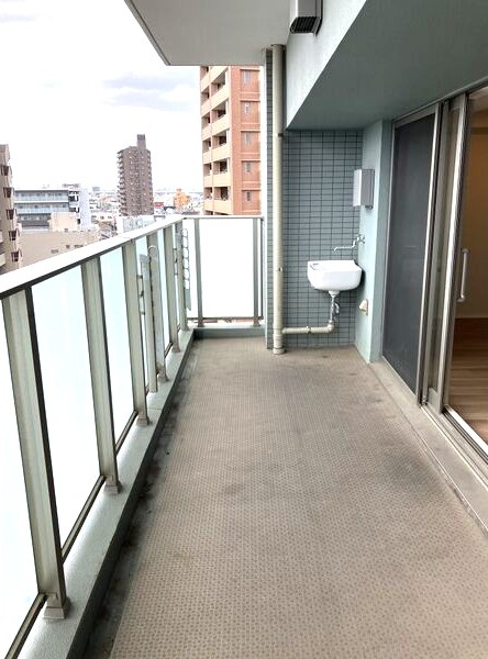 ザ・パークハウス大曽根のバルコニー