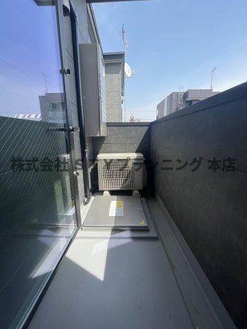 仲介手数料０円！メイクス志賀本通のバルコニー